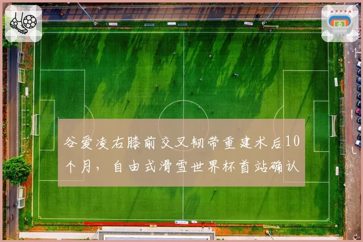 谷爱凌右膝前交叉韧带重建术后10个月,自由式滑雪世界杯首站确认复出